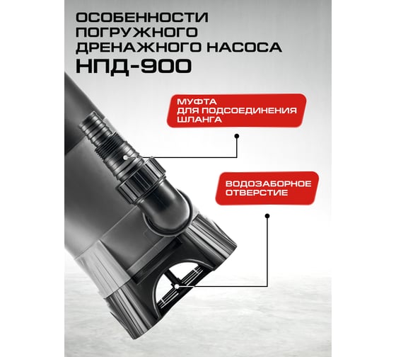 Погружной дренажный насос Ставр НПД-900 9050600440