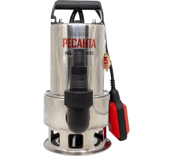 Дренажный насос Ресанта НД-15500Н/35 77/2/2