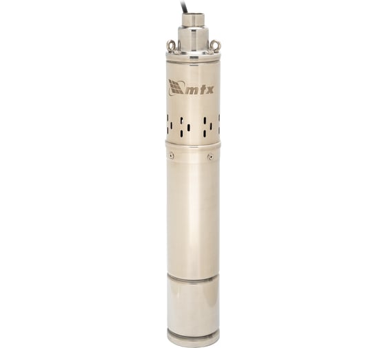 Скважинный винтовой насос MTX DW-3,5-90S, диаметр 3,5, 700 Вт, напор 90 м, 1500 л/ч 99502
