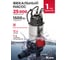 Фекальный насос MTX SP-1500B, 1500 Вт, напор 19 м, 25000 л/ч, нож 99815 2