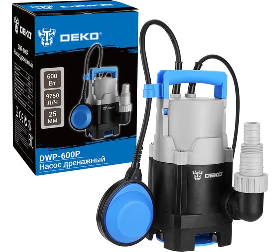 Дренажный насос DEKO DWP-600P 076-0519