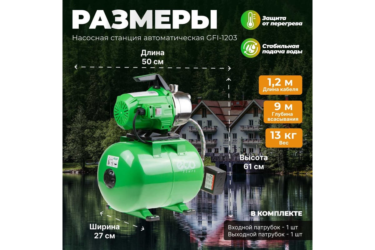 Насосная станция ECO GFI-1203