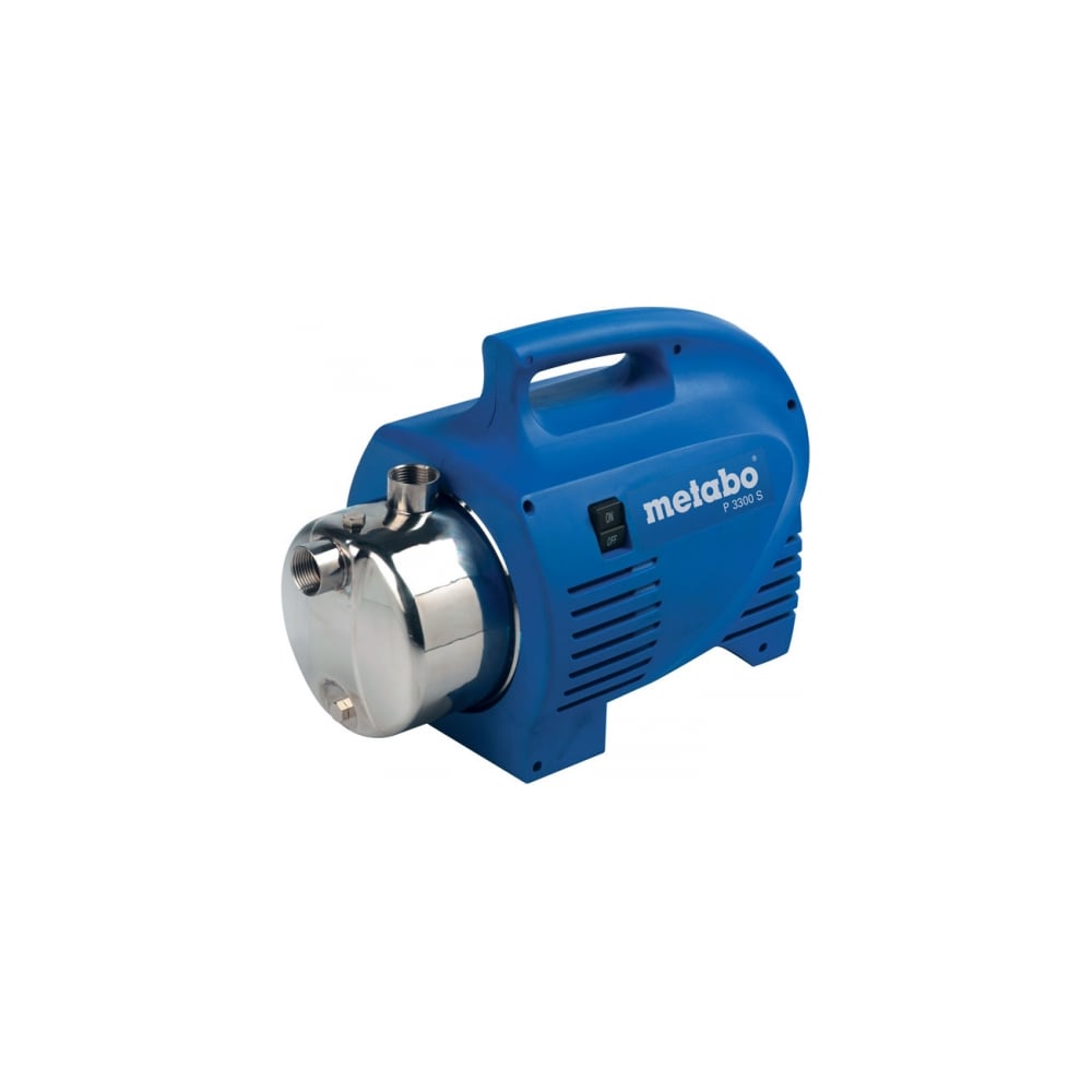 Поверхностный самовсасывающий насос Metabo P 3300 S - выгодная цена ...