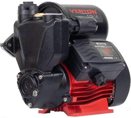 Насосная станция VERTON AQUA APS300M (300Вт, 35л/мин, 2л, гл. 8м, H 30м, вых. 1", 1.5 бар) 01.13297.13311