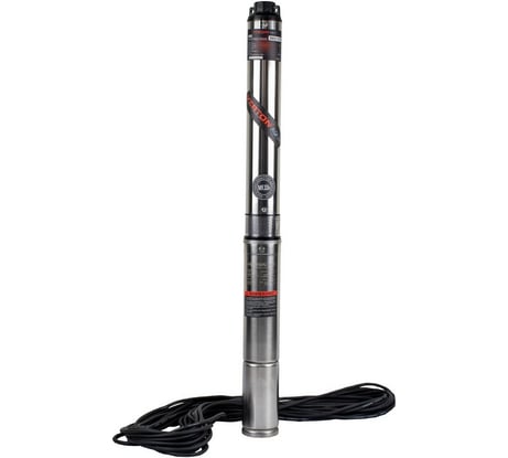 Скважинный многоступенчатый насос VERTON DW50/370V (370Вт,Qmax 35л/мин,Hmax 50м,d насоса 76мм, верх.забор) 01.13295.13322