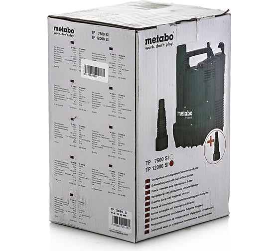 Погружной насос Metabo TP 12000 SI 0251200009