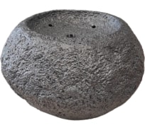 Каменная чаша-шар GLQ тёмно-серый гранит GLQ4511