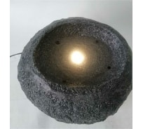 Каменная чаша-шар GLQ тёмно-серый гранит GLQ4511