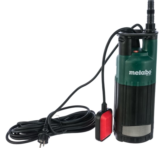 Погружной дренажный насос Metabo TDP 7501 S 0250750100 - выгодная цена, отзывы, характеристики, фото - купить в Москве и РФ