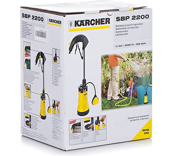 Погружной дренажный насос Karcher SBP 2200 1.645-451