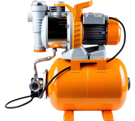 Автоматическая станция бытового водоснабжения 1,3 кВт, выс.подъема 50м, Gigant GP-14