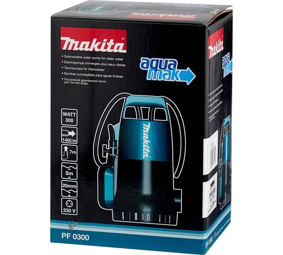 Дренажный насос Makita PF0300