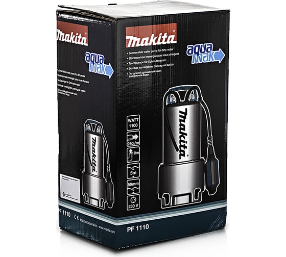 Дренажный погружной насос Makita PF1110