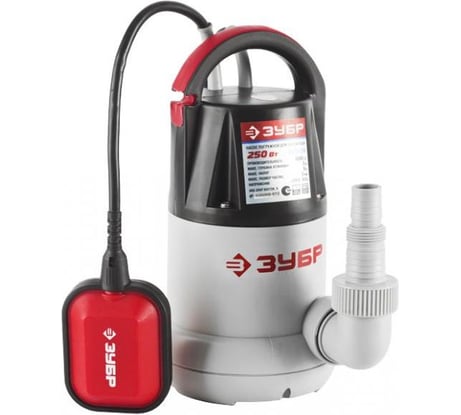 Погружной дренажный насос ЗУБР ЗНПЧ-250