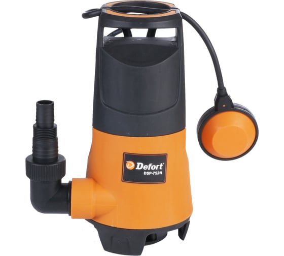 Погружной насос для грязной воды DEFORT DSP-752N 98298383