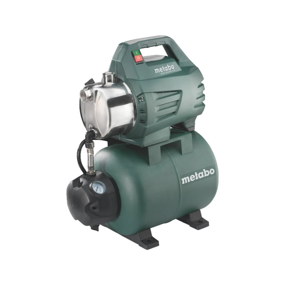 Насосная станция Metabo HWW 3500/25 Inox 600969000 - выгодная цена, отзывы,  характеристики, фото - купить в Москве и РФ