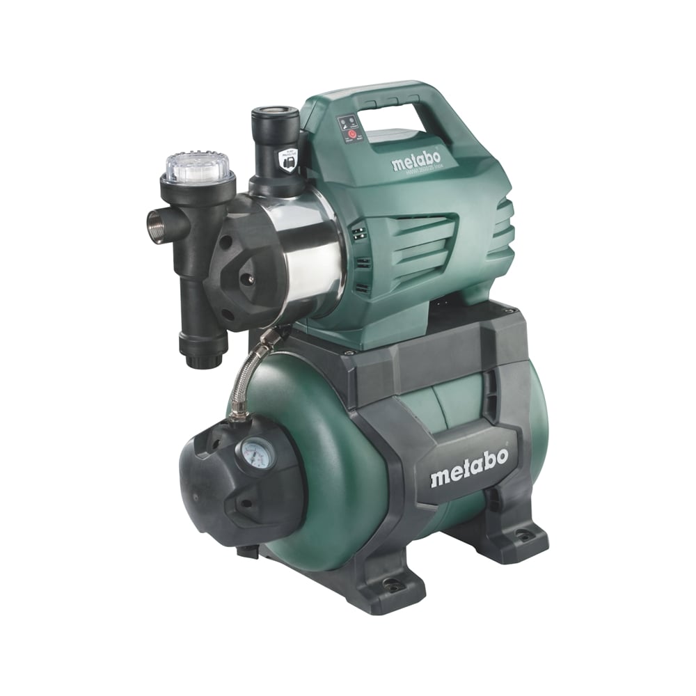 Насосная станция Metabo HWWI 3500/25 Inox 600970000 - выгодная цена,  отзывы, характеристики, фото - купить в Москве и РФ