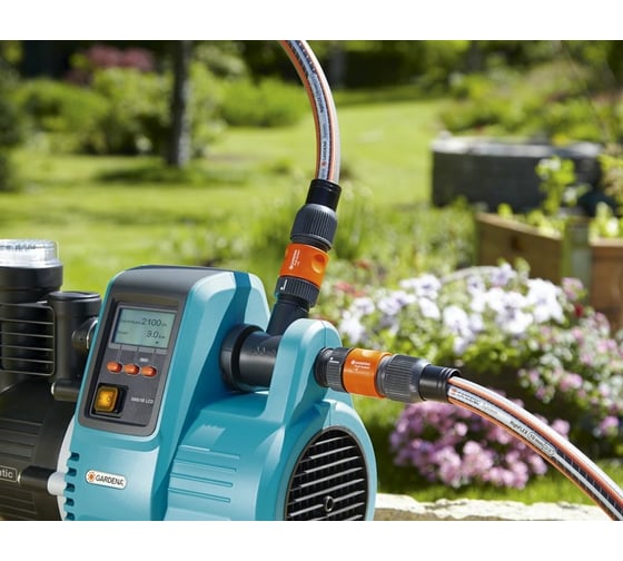 Напорный автоматический насос Gardena 5000/5E LCD Comfort 01759-20.000.00