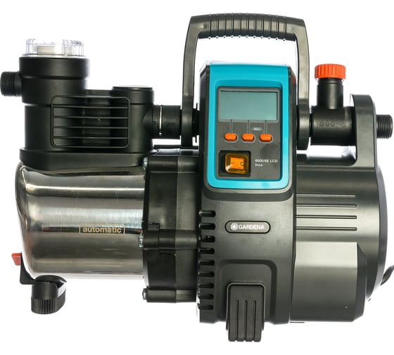Напорный автоматический насос Gardena 6000/6E LCD inox Premium 01760-20.000.00