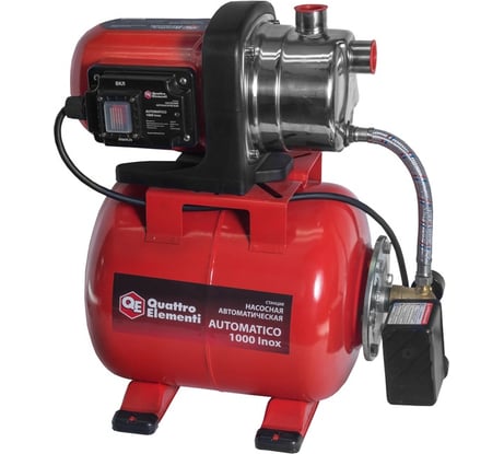 Насосная станция QUATTRO ELEMENTI Automatico 1000 Inox 771-534