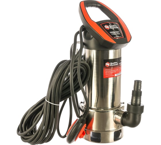 Дренажный насос QUATTRO ELEMENTI Drenaggio 1100 F Inox 770-742