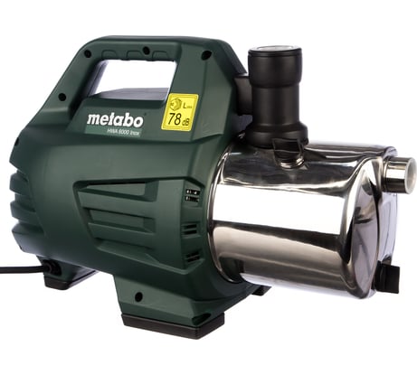 Самовсасывающий насос Metabo HWA 6000 Inox 600980000
