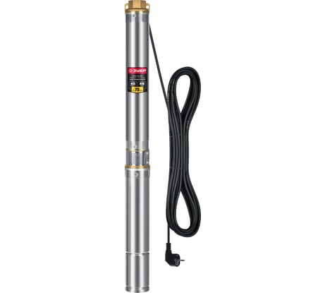 Центробежный скважинный насос ЗУБР НСЦ-75-40