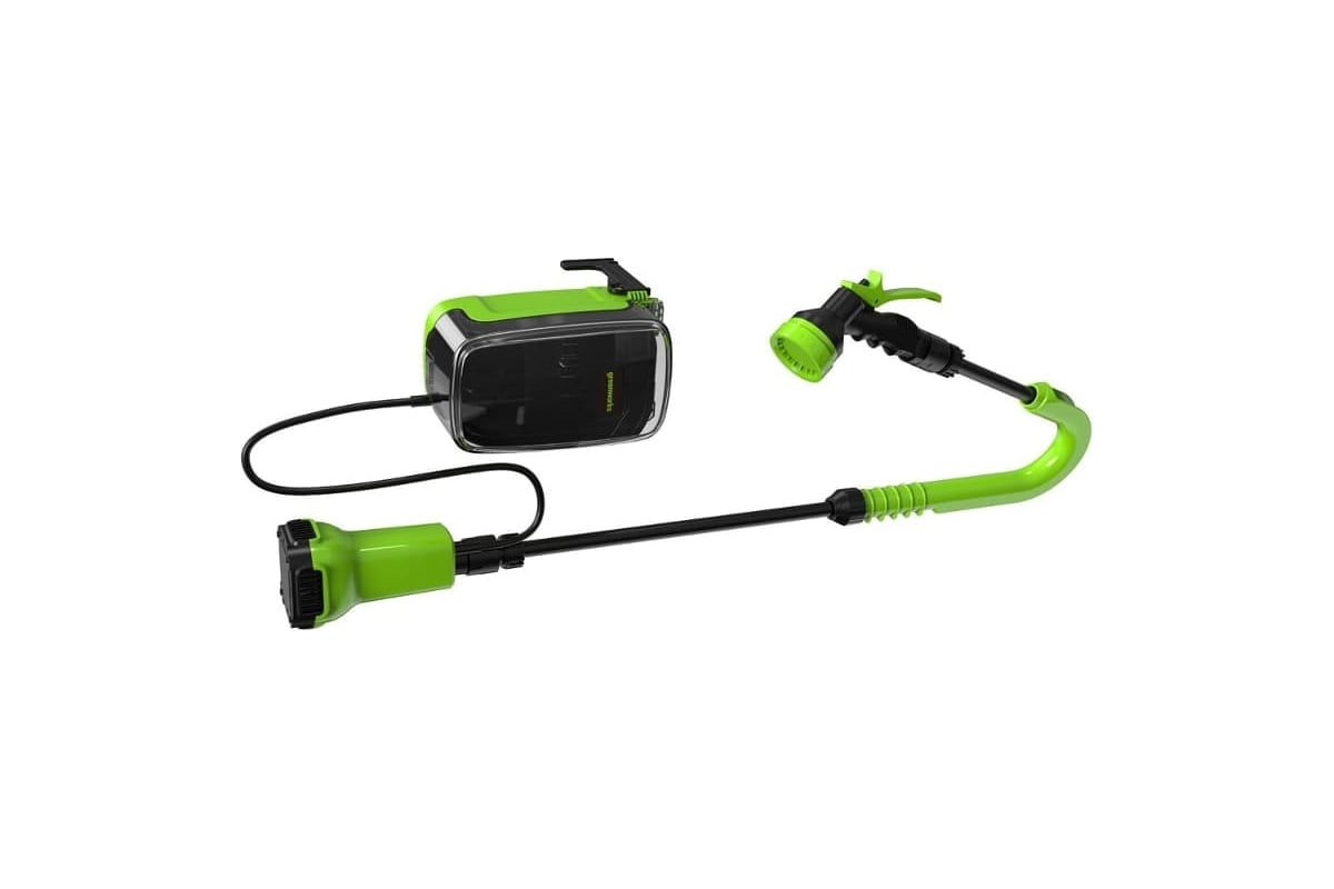 Аккумуляторный насос для полива из бочки GreenWorks 24V, без АКБ и ЗУ ...
