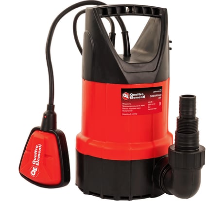 Дренажный насос QUATTRO ELEMENTI Drenaggio 300 241-185