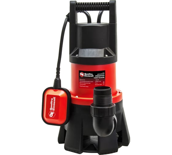 Дренажный насос QUATTRO ELEMENTI Drenaggio 1300 F Grande 241-819