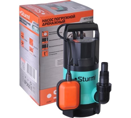 Погружной дренажный насос для грязной воды Sturm WP97140P
