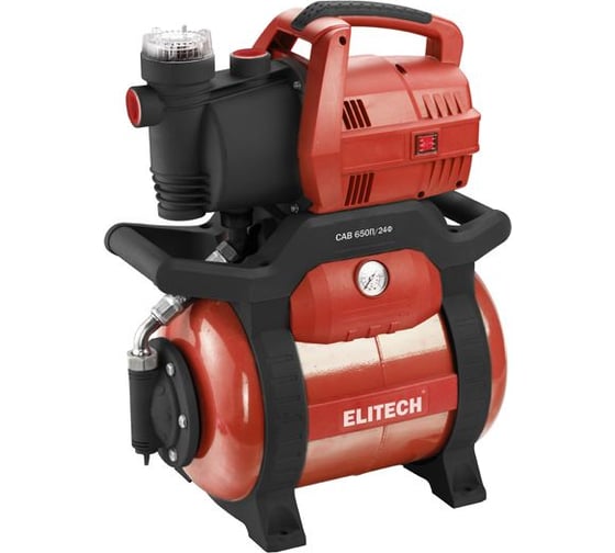 Насосная станция Elitech САВ 650П/24Ф 1