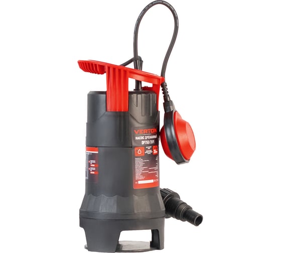 Дренажный насос для грязной воды VERTON AQUA DP750/35PE 01.14140.14159