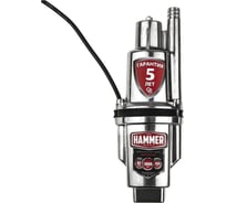 Вибрационный насос Hammer кабель 10 м, верхний забор воды NAP250UC(10)