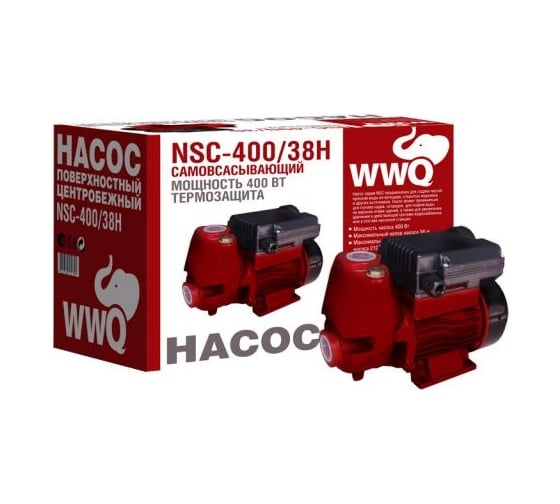 Поверхностный центробежный насос WWQ NSC 400/38H