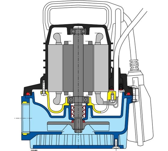 Погружной дренажный насос Calpeda GM 10 100001202