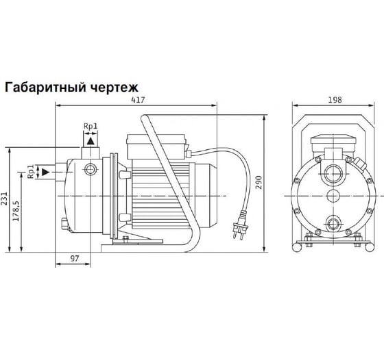 Насос Wilo WJ 204 EM 4144401