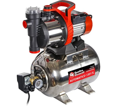 Насосная станция QUATTRO ELEMENTI Automatico 1301 FL Inox 910-249
