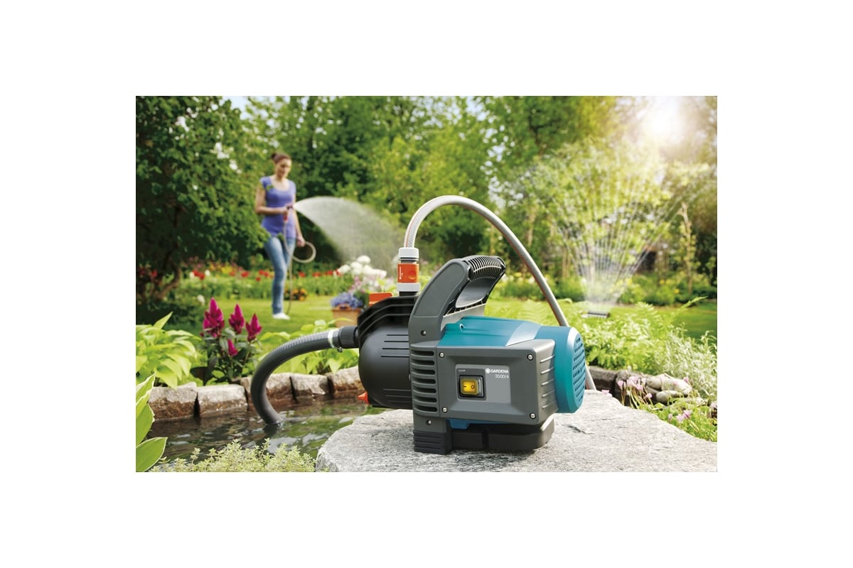 Садовый насос Gardena new 3500/4 Classic 01709-20.000.00 - выгодная ...