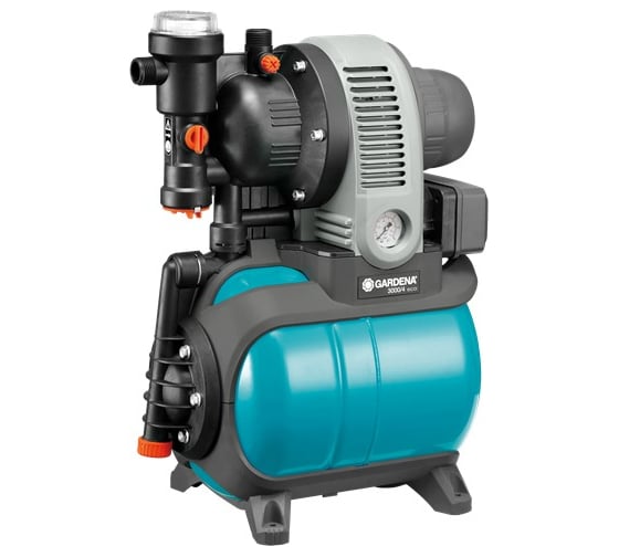 Автоматическая станция бытового водоснабжения Gardena new 3000/4 Classic Eco 01753-20.000.00 1