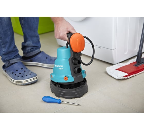 Дренажный насос для чистой воды Gardena 7000/C 01661-20.000.00