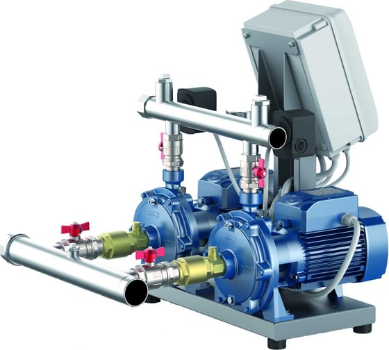 Станция повышения давления Pedrollo CB-2 2 CP 32/200 B KC2CT3130BA