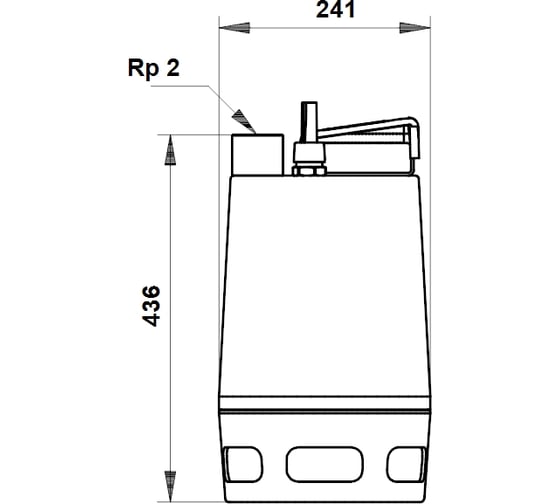 Дренажный насос Grundfos Unilift AP50.50.08.A1.V 96010984