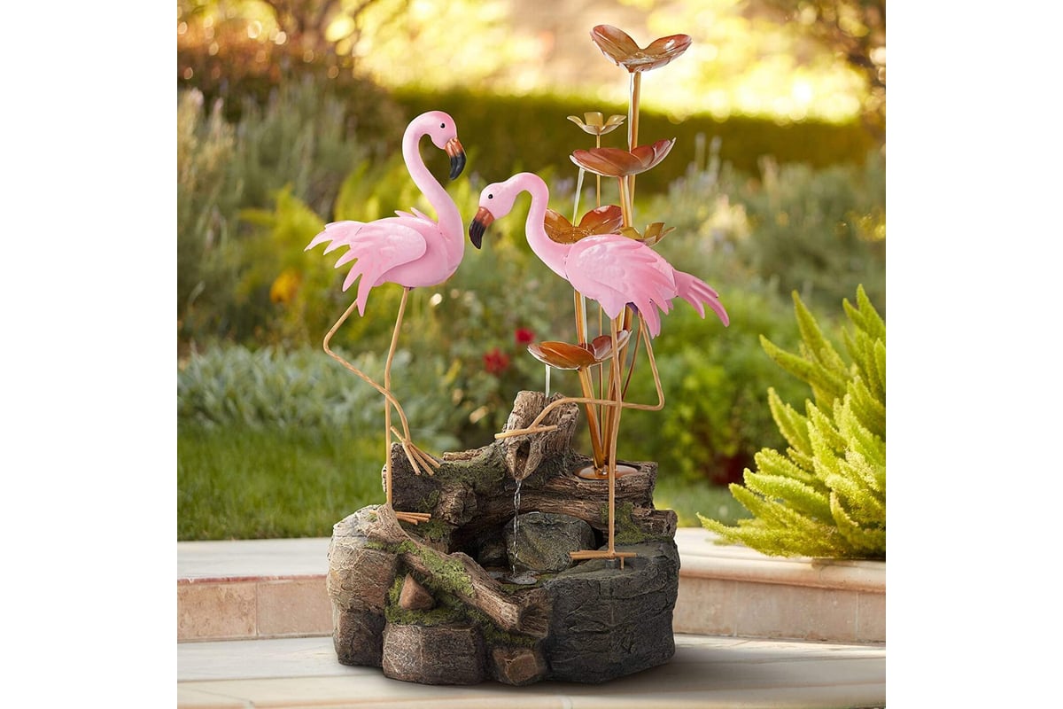 Садовая фигура Фламинго, 80х65 см.
