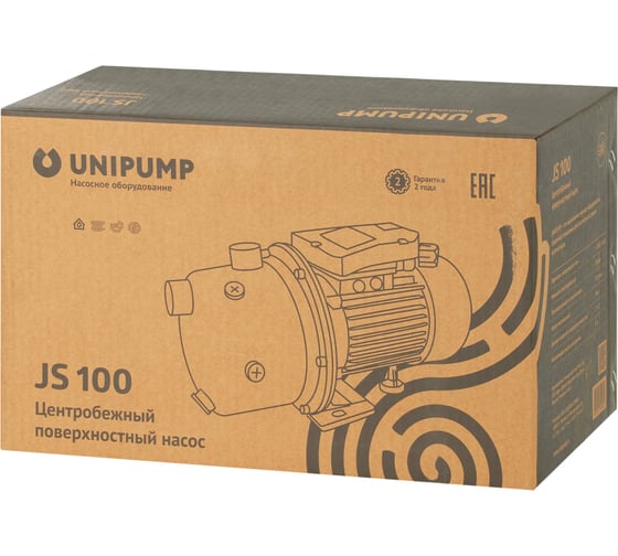 Поверхностный насос UNIPUMP JS 100 83955