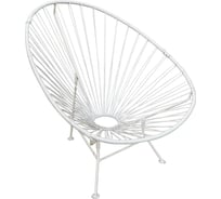 Кресло M-GROUP "Ракушка", белый 12230100