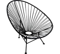 Кресло M-GROUP "Ракушка", чёрный 12230400