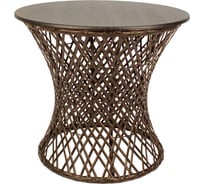 Стол M-GROUP БОНГО макси коричневый, диаметр 0,56 м 19110256