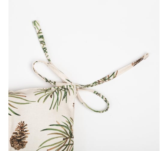 Сидушка на стул Этель "Christmas tree" 42x42 см, 100% хлопок, саржа 190 г/м2 7053849