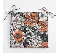 Сидушка на стул Этель "Meadow flower" 42x42 см, 100% хлопок, саржа 190 г/м2 7560474
